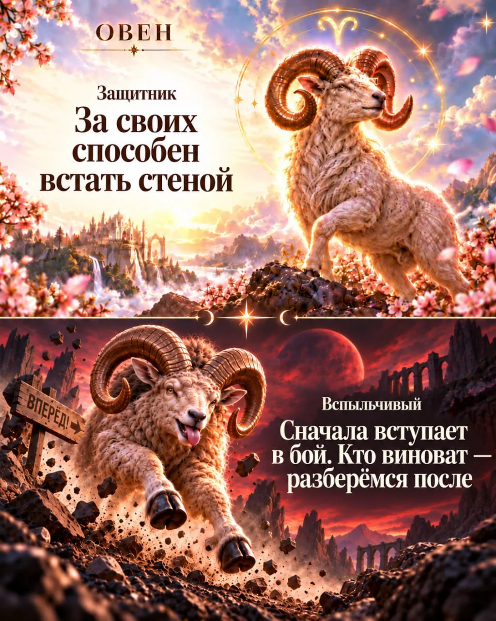 Узнаете? Пересылайте знакомым Овнам ♈️