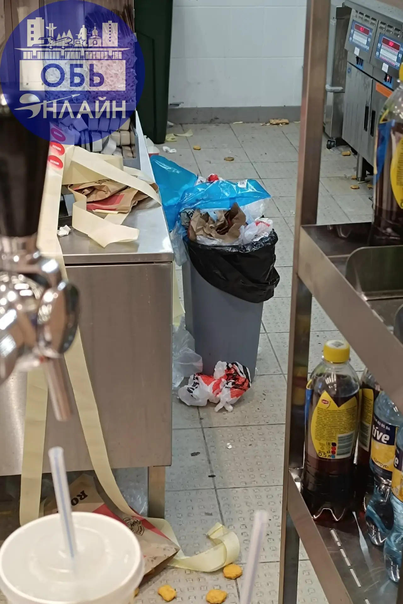 В новом ресторане Ростикс