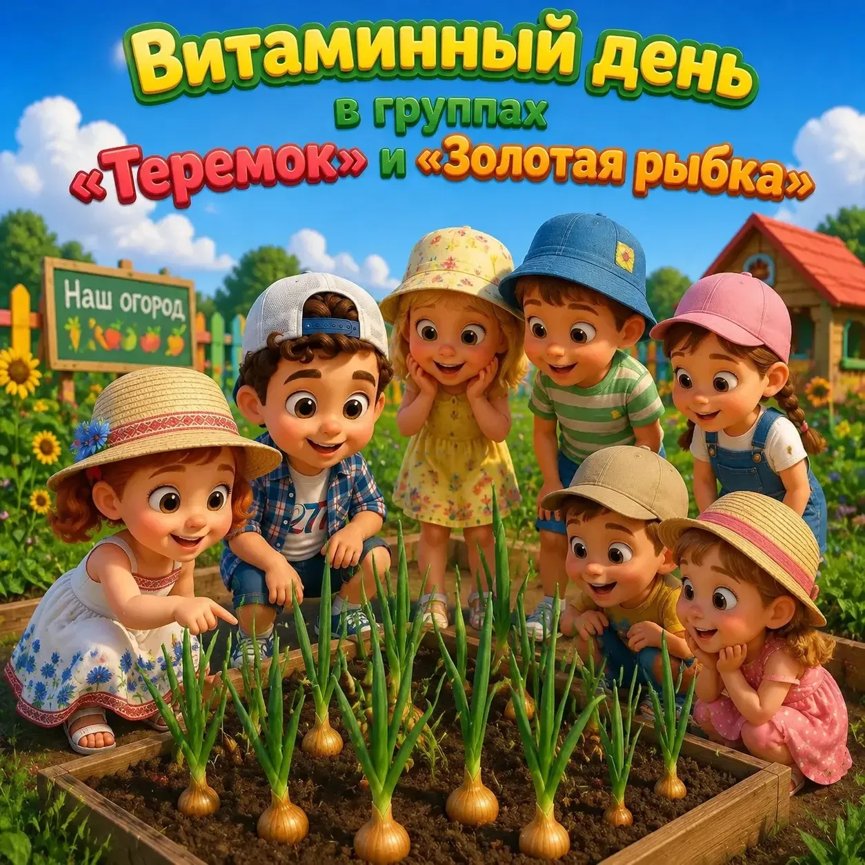 🎉 Витаминный день — яркий и полезный! 🎉

В группах «Золотая рыбка» и «Теремок» сегодня было весело