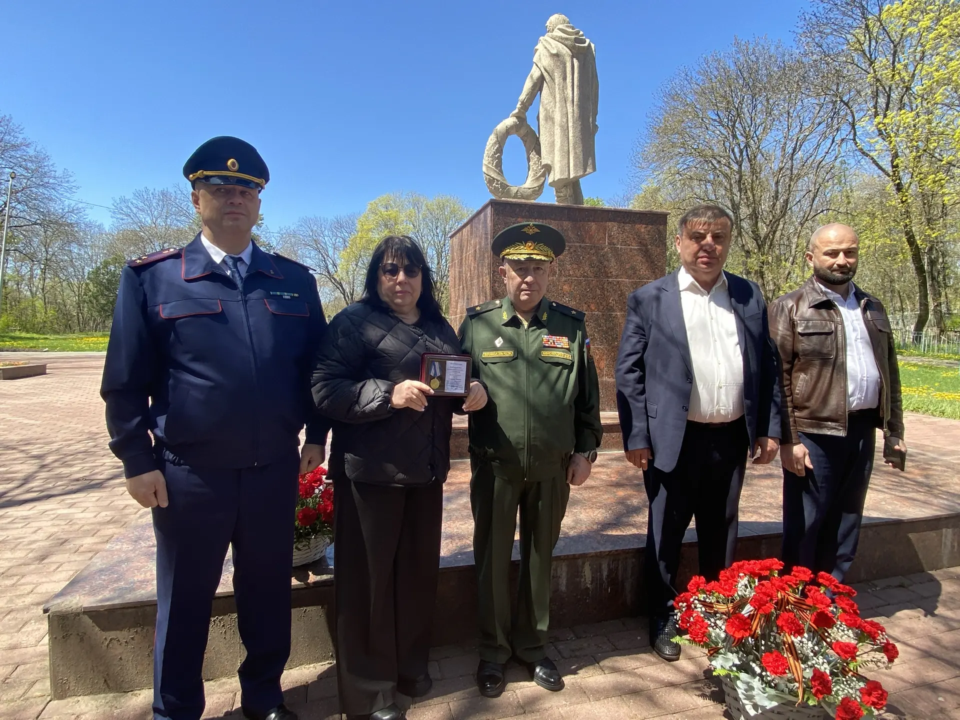 28 апреля 2026 года у памятника строителю Байконура — генералу инженерно-технической службы Георгию 