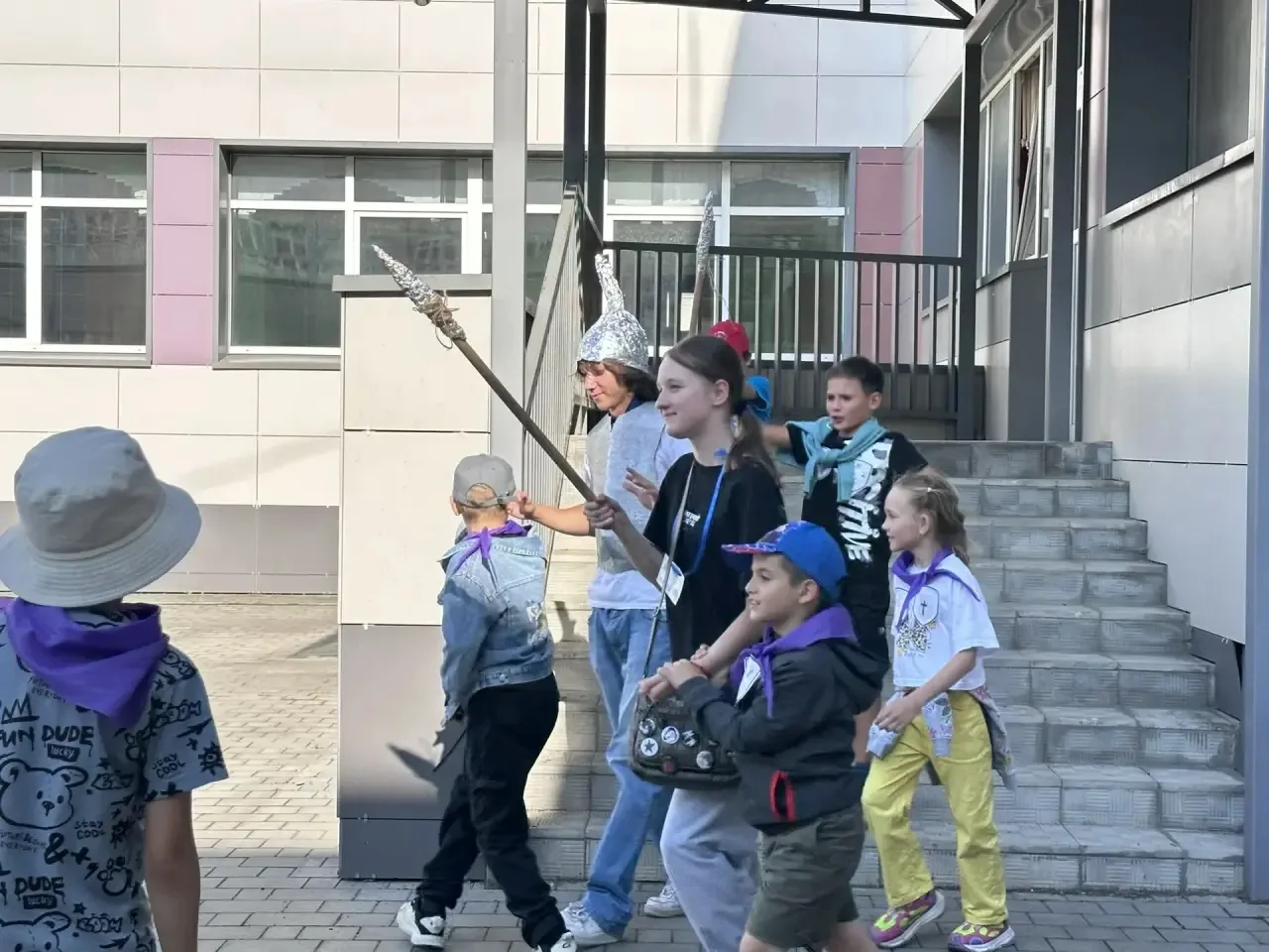 На Невском рубеже💪🏼

Воспитанники нашего летнего лагеря стали участниками легендарного события «Ст