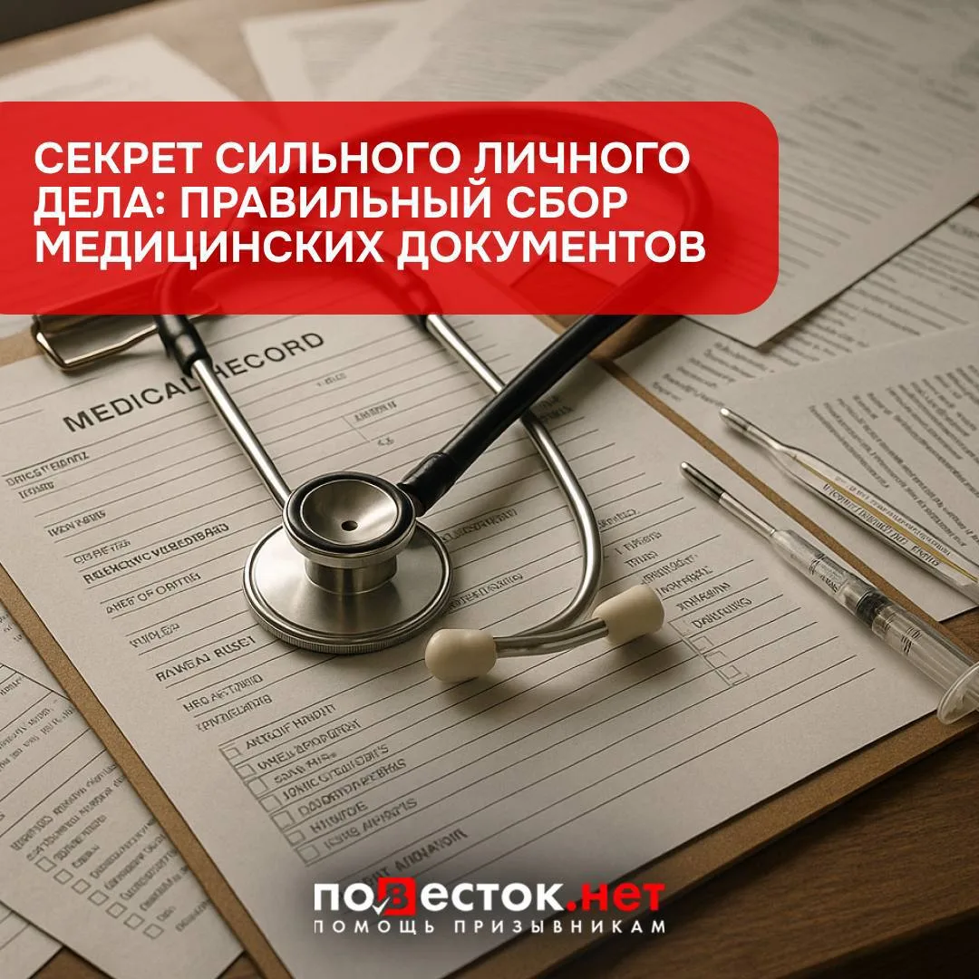 Секрет сильного личного дела: правильный сбор медицинских документов  

💬 Когда человек обращается 