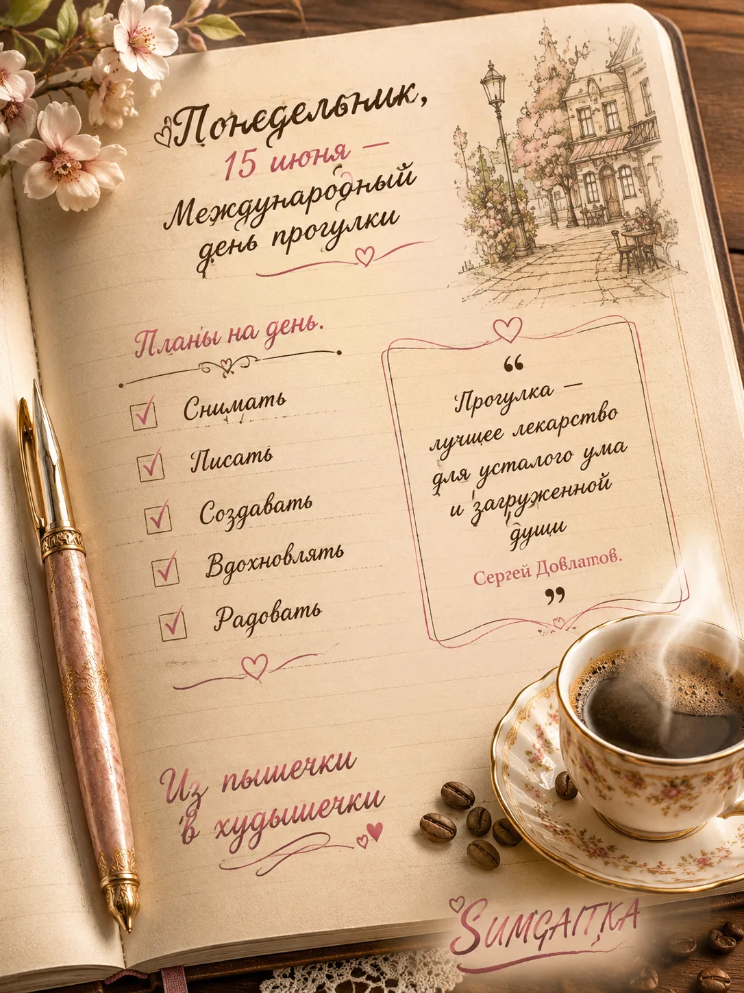 Доброе всем понедельничное утро!
Эх, снова испортилась погода... Похолодало, пасмурно, дождь...

"Ле