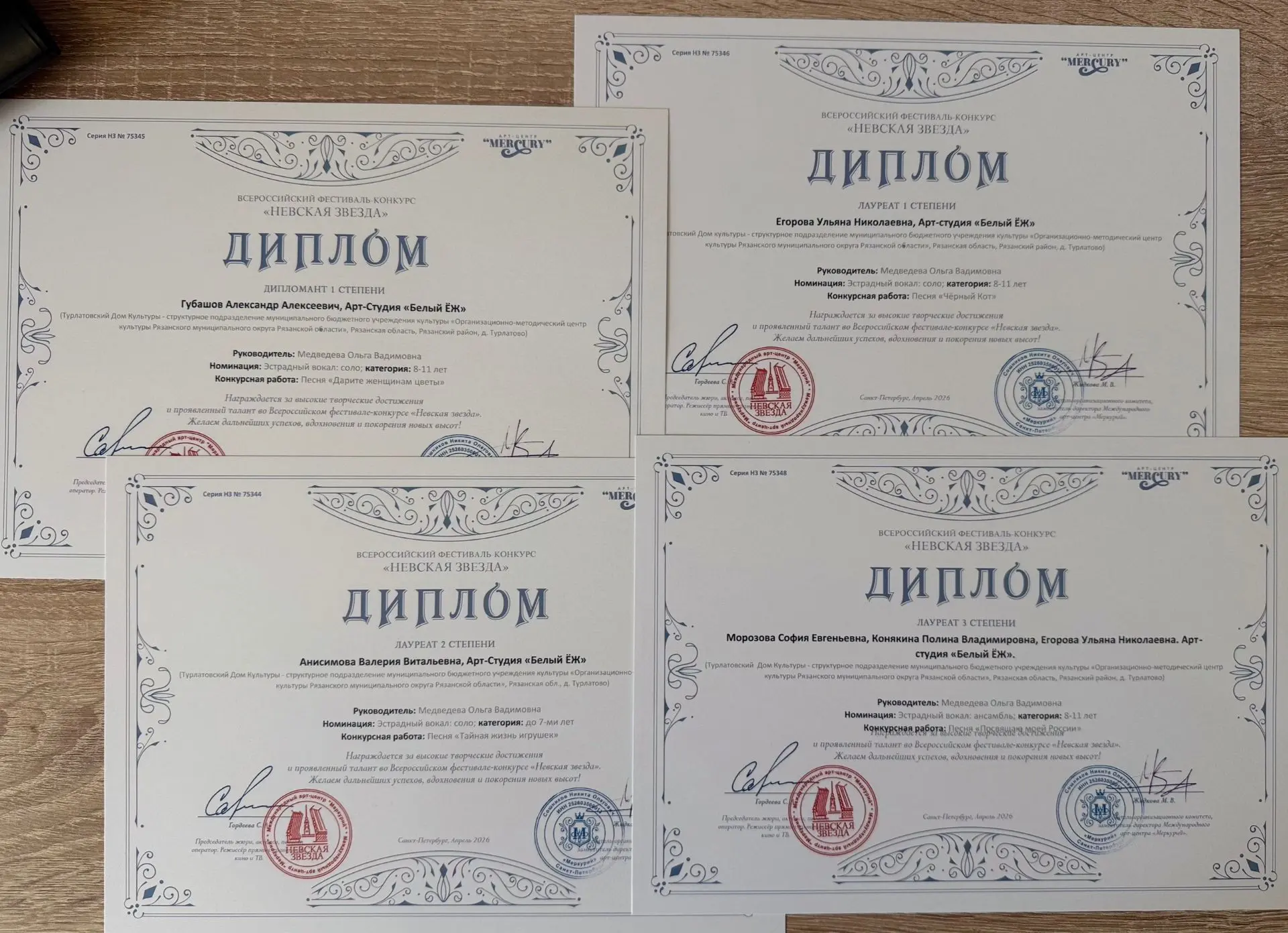БЛИСТАТЕЛЬНАЯ ПОБЕДА НАШИХ ТАЛАНТОВ!                                           Наша люб...