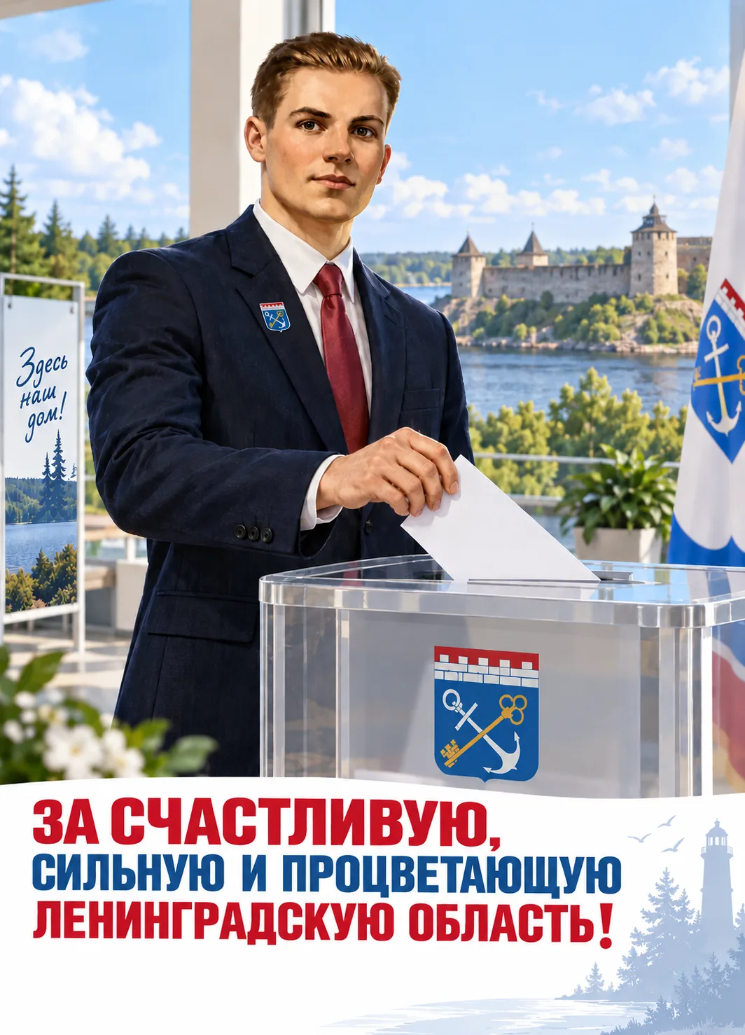 Ваш голос — часть будущего Ленинградской области!