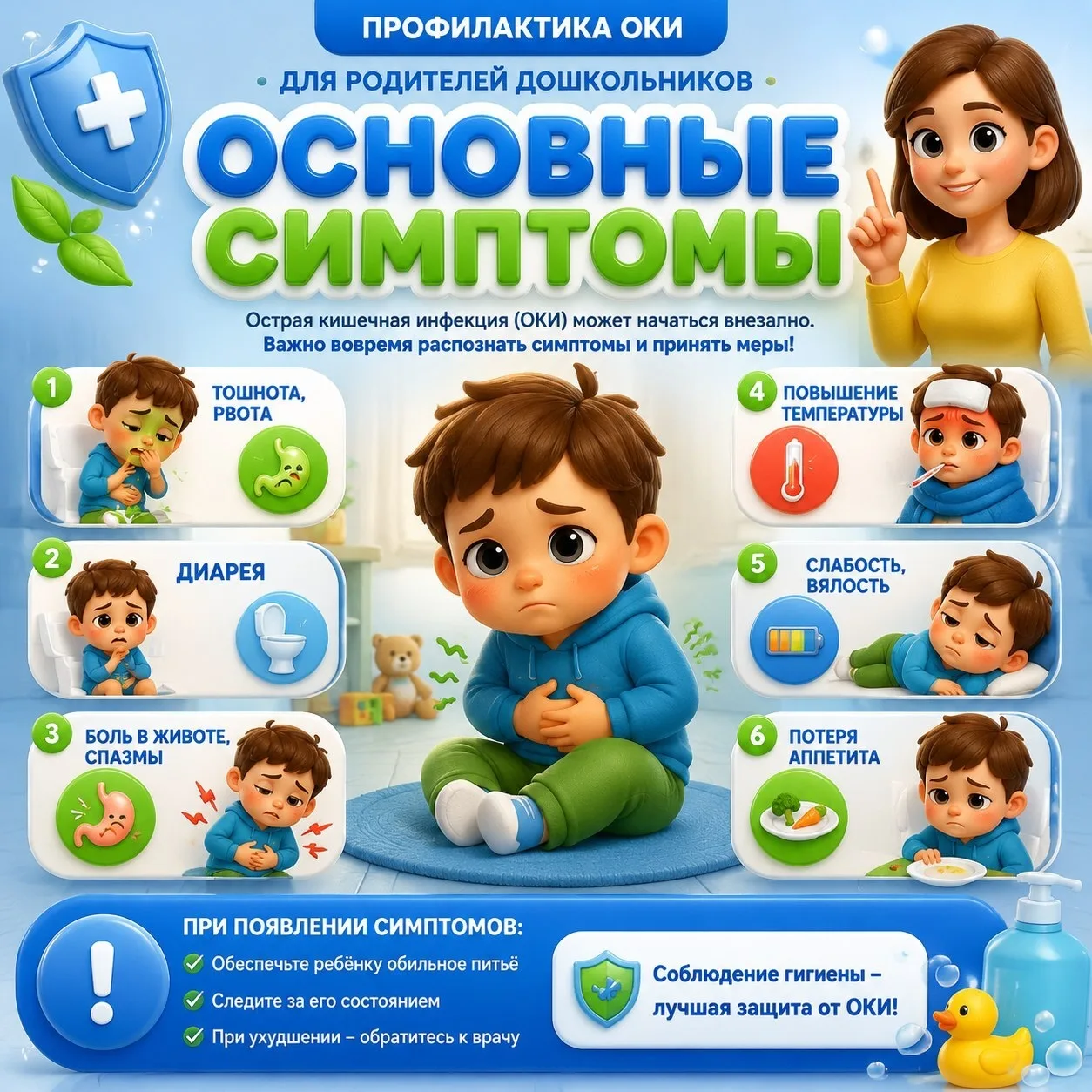 Не кормите микробов! 🚫🦠
Лето — это не только время для фруктов 🍉 и игр на свежем воздухе 🌞, но и