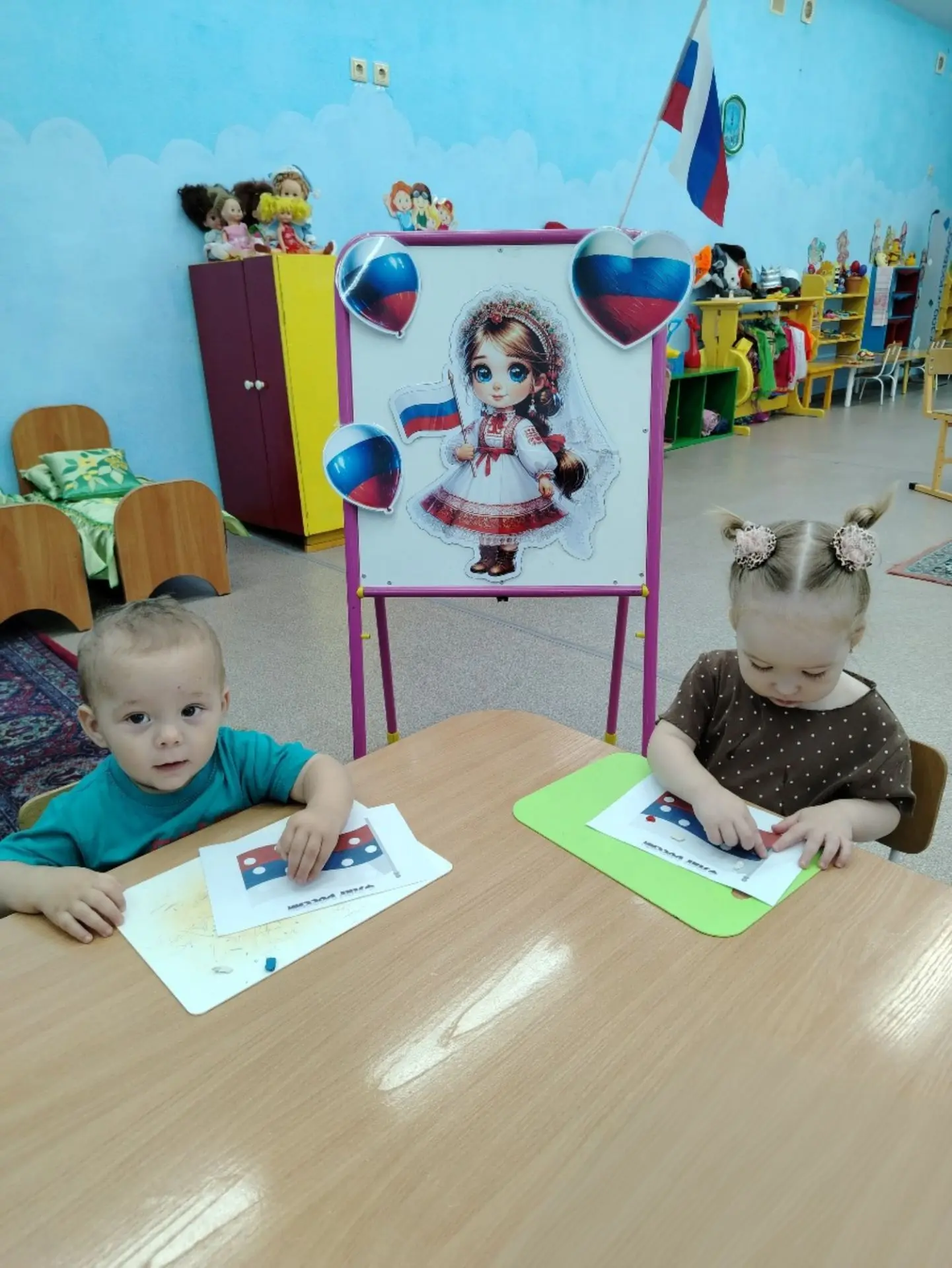 Сегодня в нашем детском саду прошёл особенный день: мы знакомились с главным символом н...