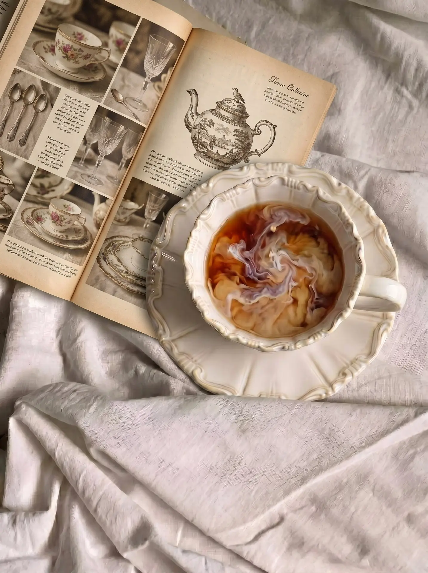 А вы знали, почему на самом деле к чаю стали добавлять молоко?☕️