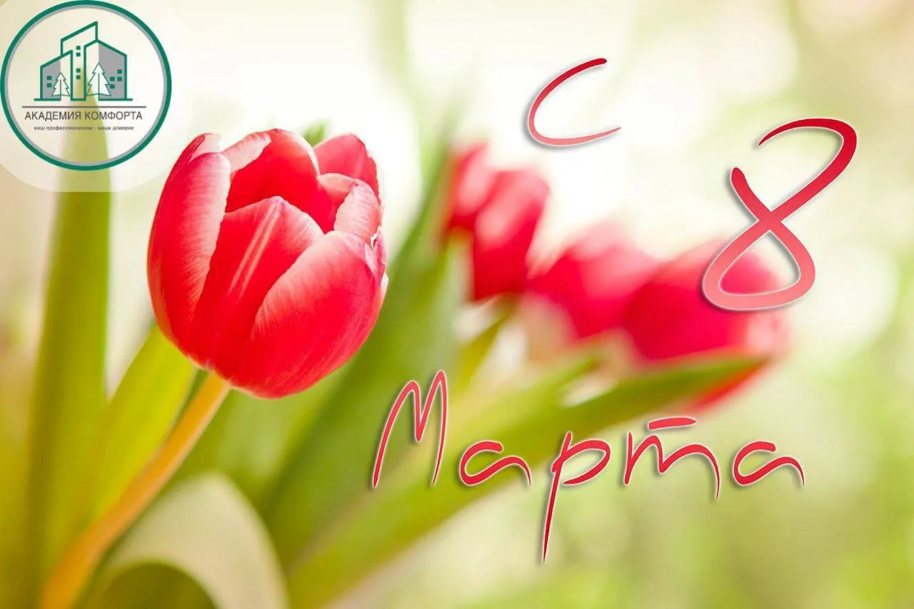 Дорогие женщины!   🌷Примите искренние поздравления от лица нашей организации с наступающим чудесным 