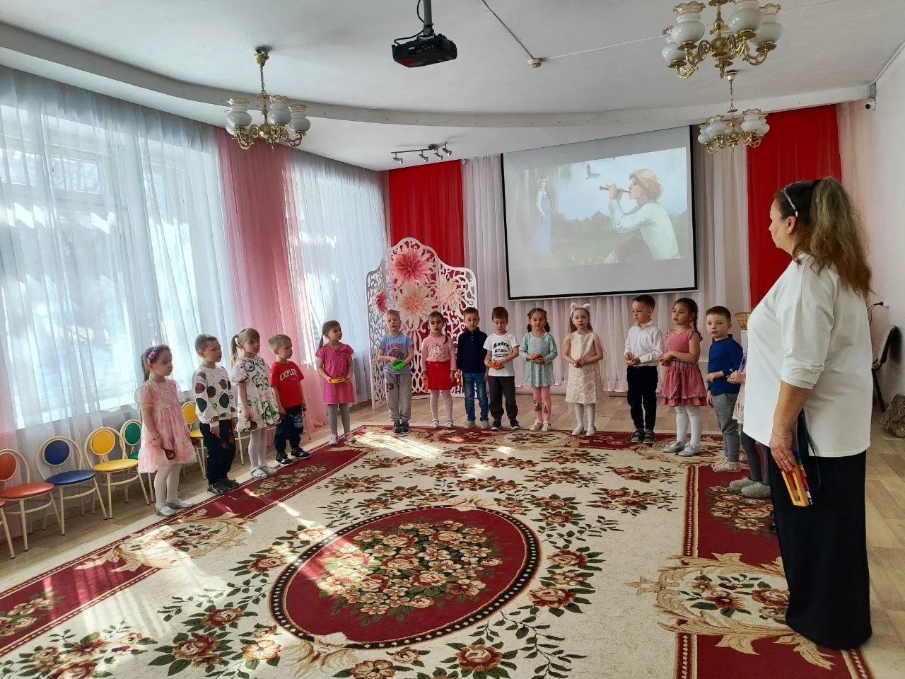 Сегодня в нашем саду прошёл замечательный концерт «Музыка для всех» в рамках совместного с ДМШ № 1 и