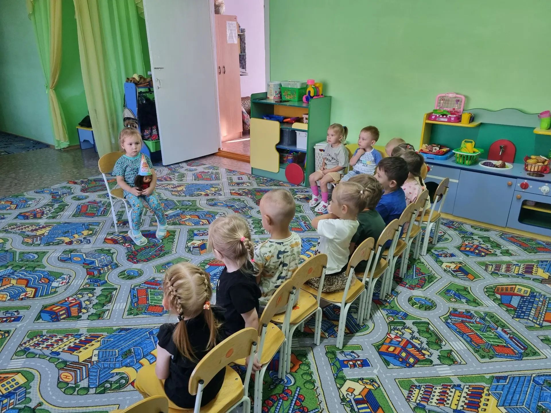 Сегодня, 20 августа, воспитанники младшей группы отмечали День рождения 🎊 самого добро...