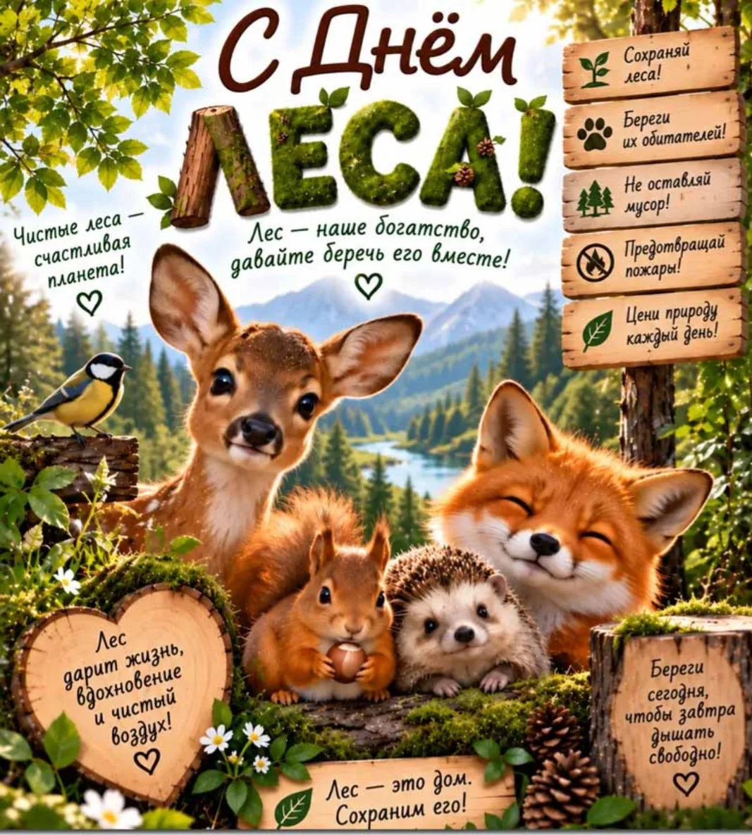 🌳 День леса в старшей группе: путешествие в зелёный мир! 🌲