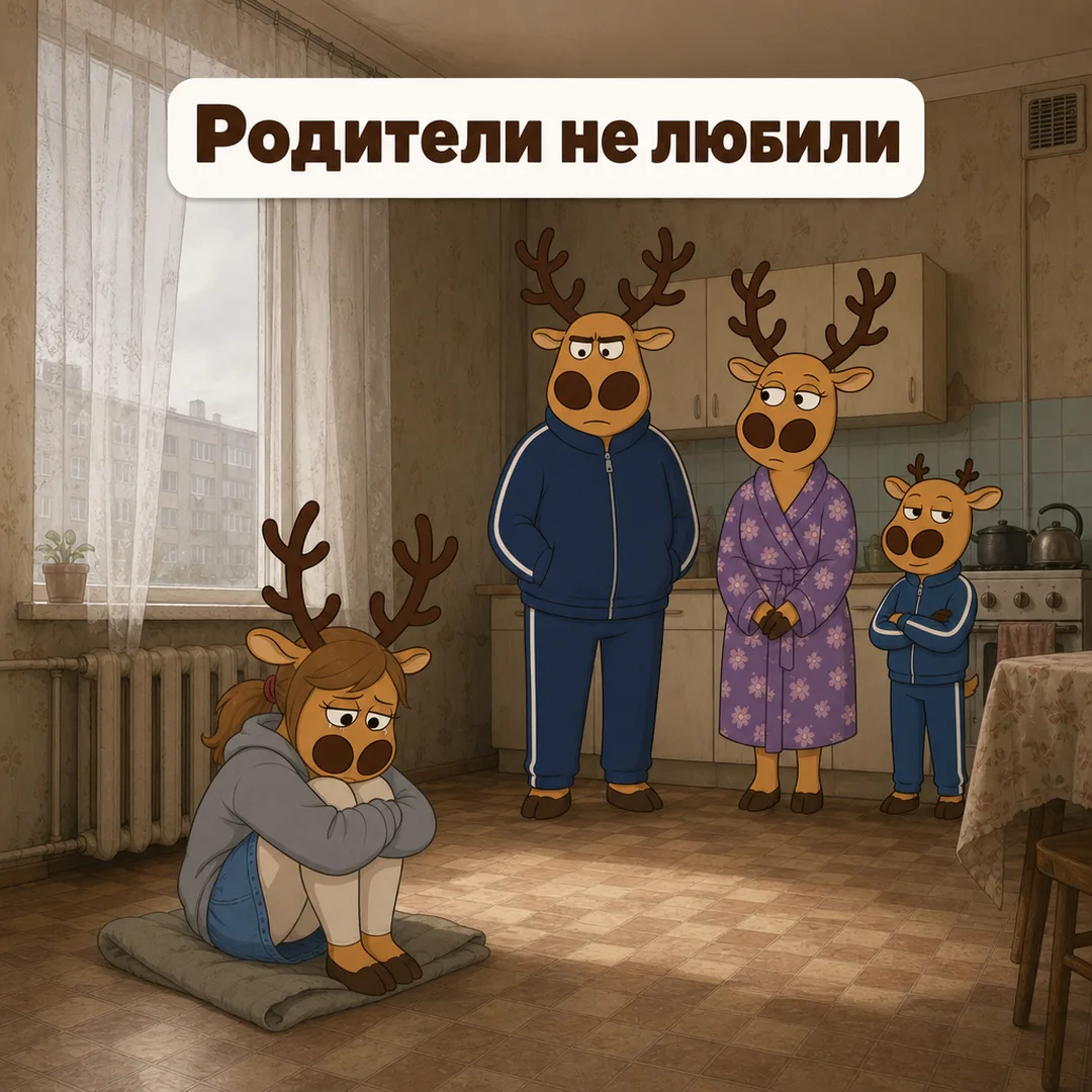 Настоящая семья — это те, кого мы выбираем сами. Берегите своих ❤️