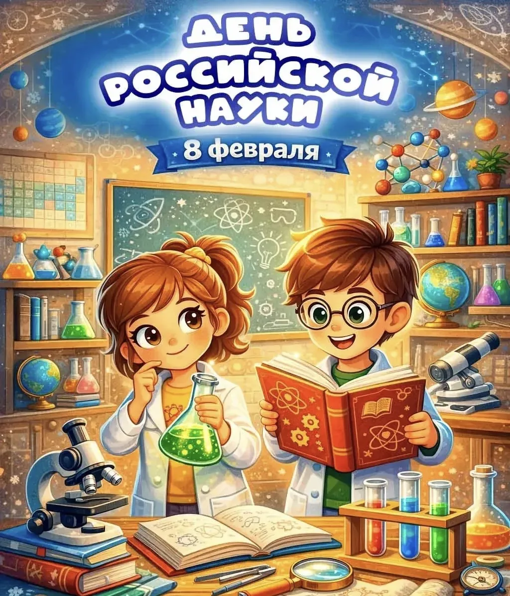 День российской науки в нашей школе!