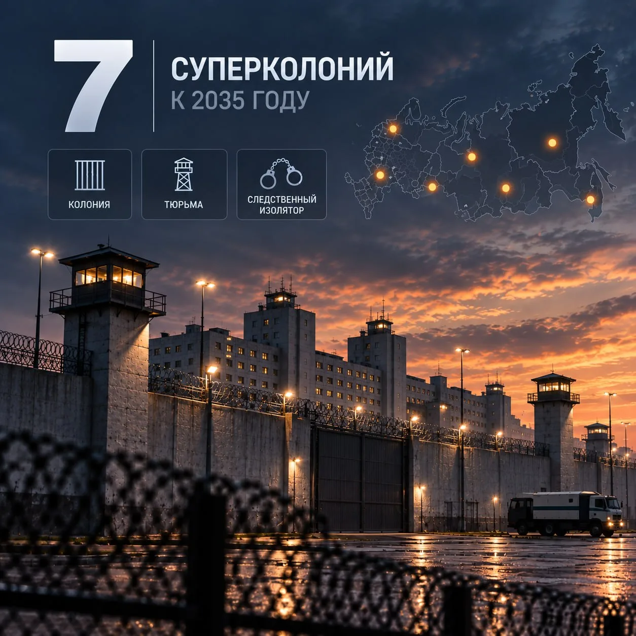 ❗️Семь «суперколоний» построят в России к 2035 году, пишет РИА
