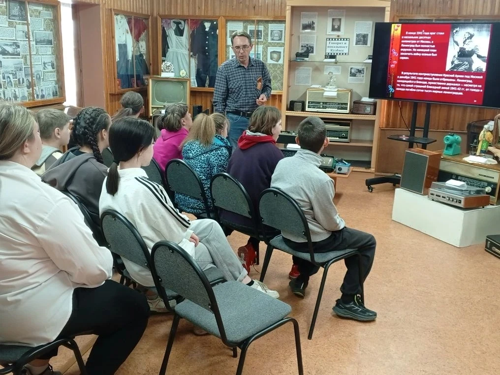 8 мая в Музее села Красного проведены мероприятия, приуроченные ко Дню Великой Победы. ...