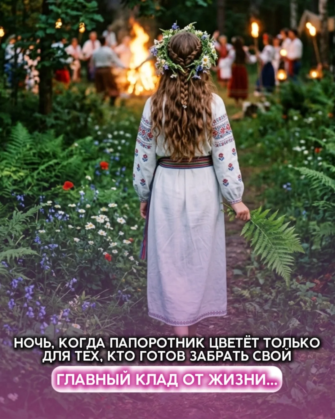 🌿Ночь, когда папоротник цветет только для тех, кто готов забрать свой главный клад в ж...