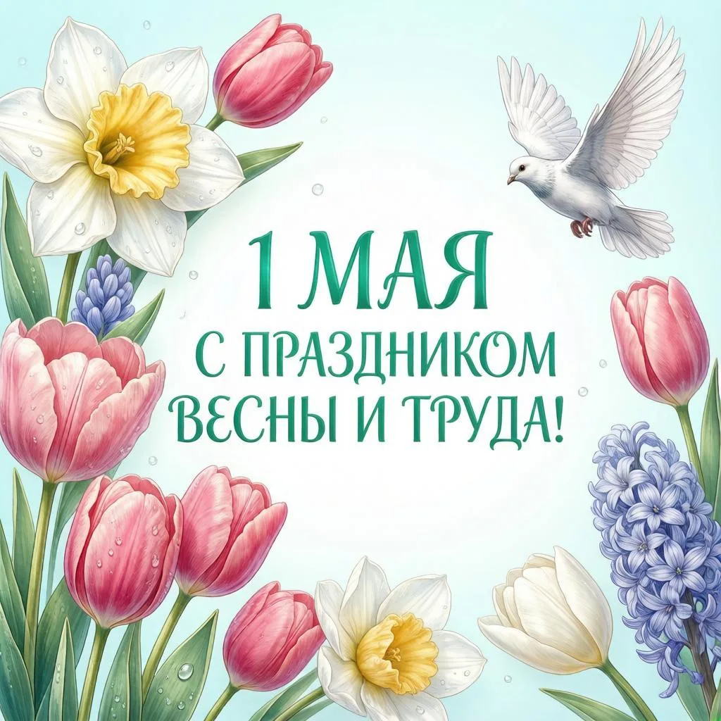 🌸 1 мая: встречаем весну и чествуем труд!✊

1 мая — Международный день трудящихся. В России его отм