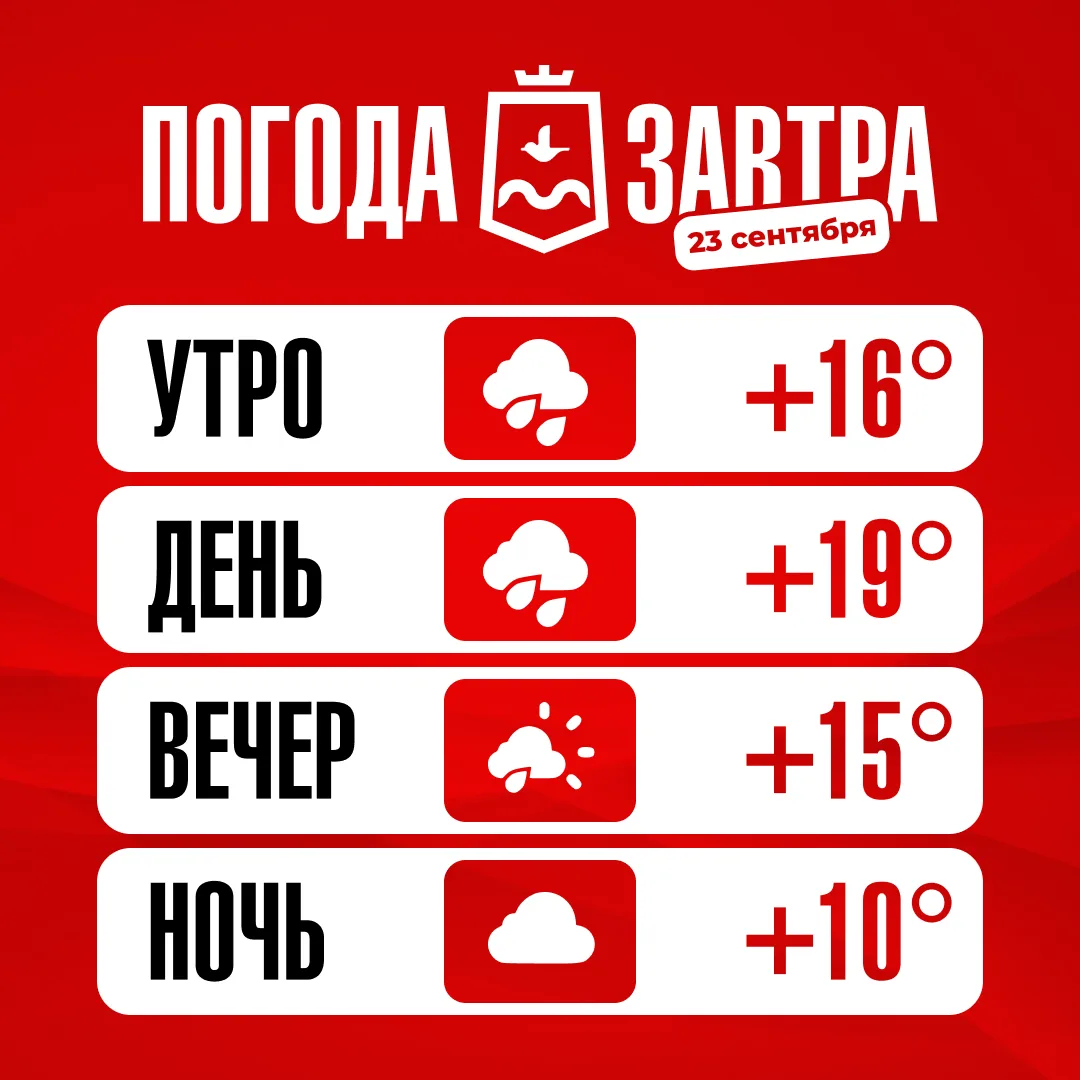 Ваш гид по погоде на завтра🌡