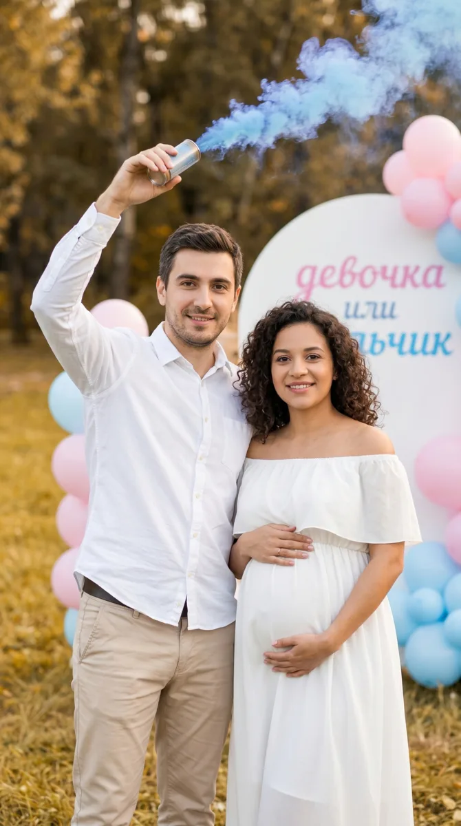 Используй лица мужчины и женщины с загруженных фото. Важно: Не меняйте и не искажайте лица. Не меняй