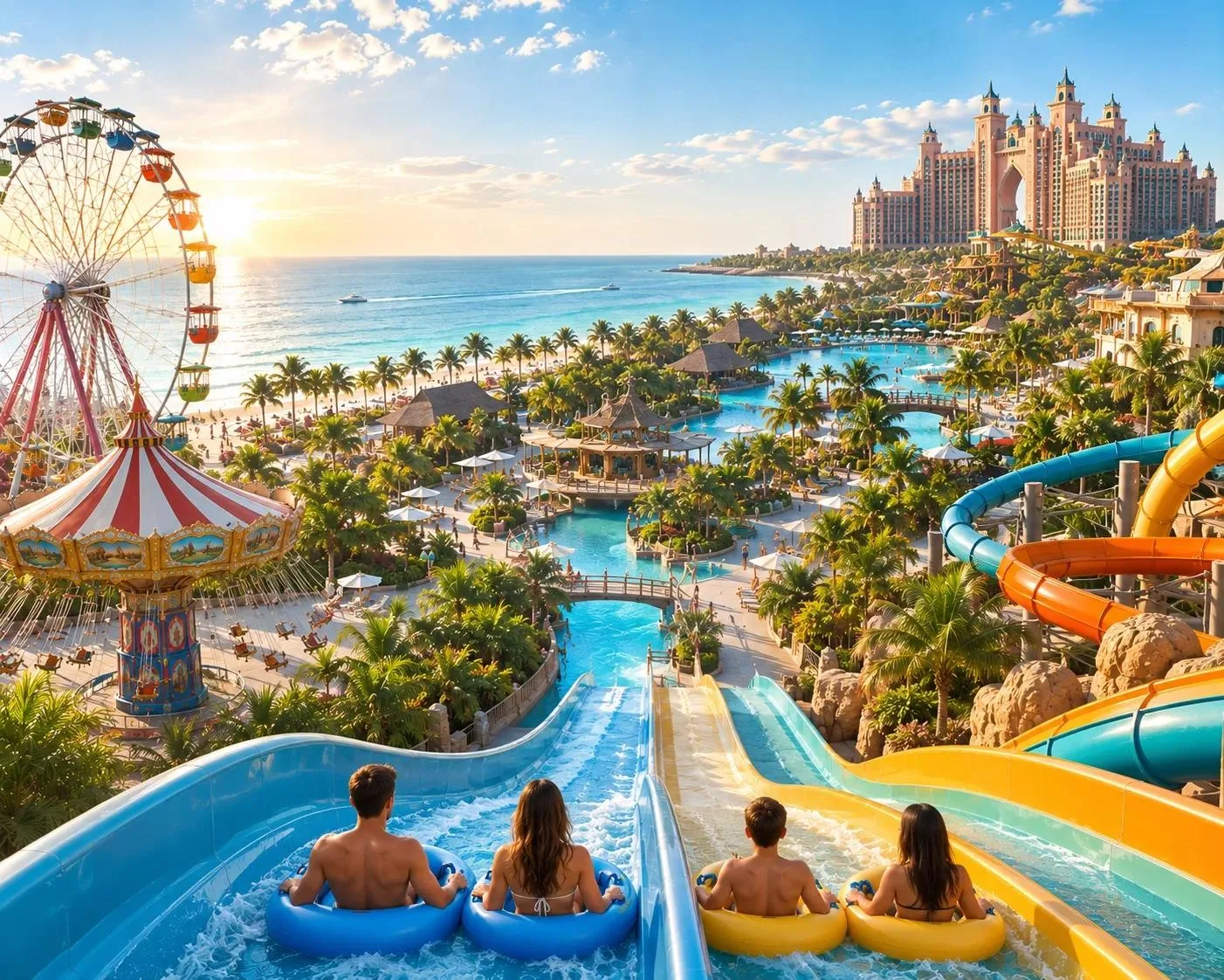 Отдых в формате активных развлечений 🎢🌊