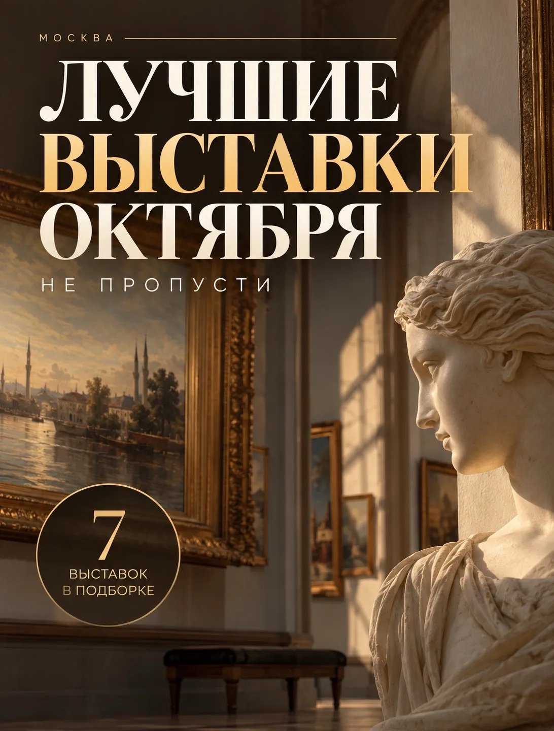 🖼 7 выставок Москвы, на которые идём в октябре!