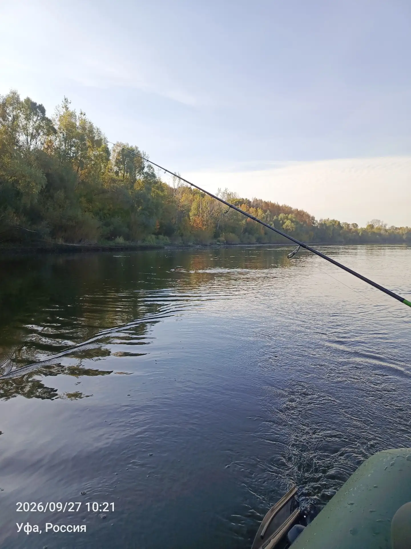 Сегодня Уфимка, в поисках хищной рыбы🎣. Ну что можно рассказать о сегодняшней рыбалке ...