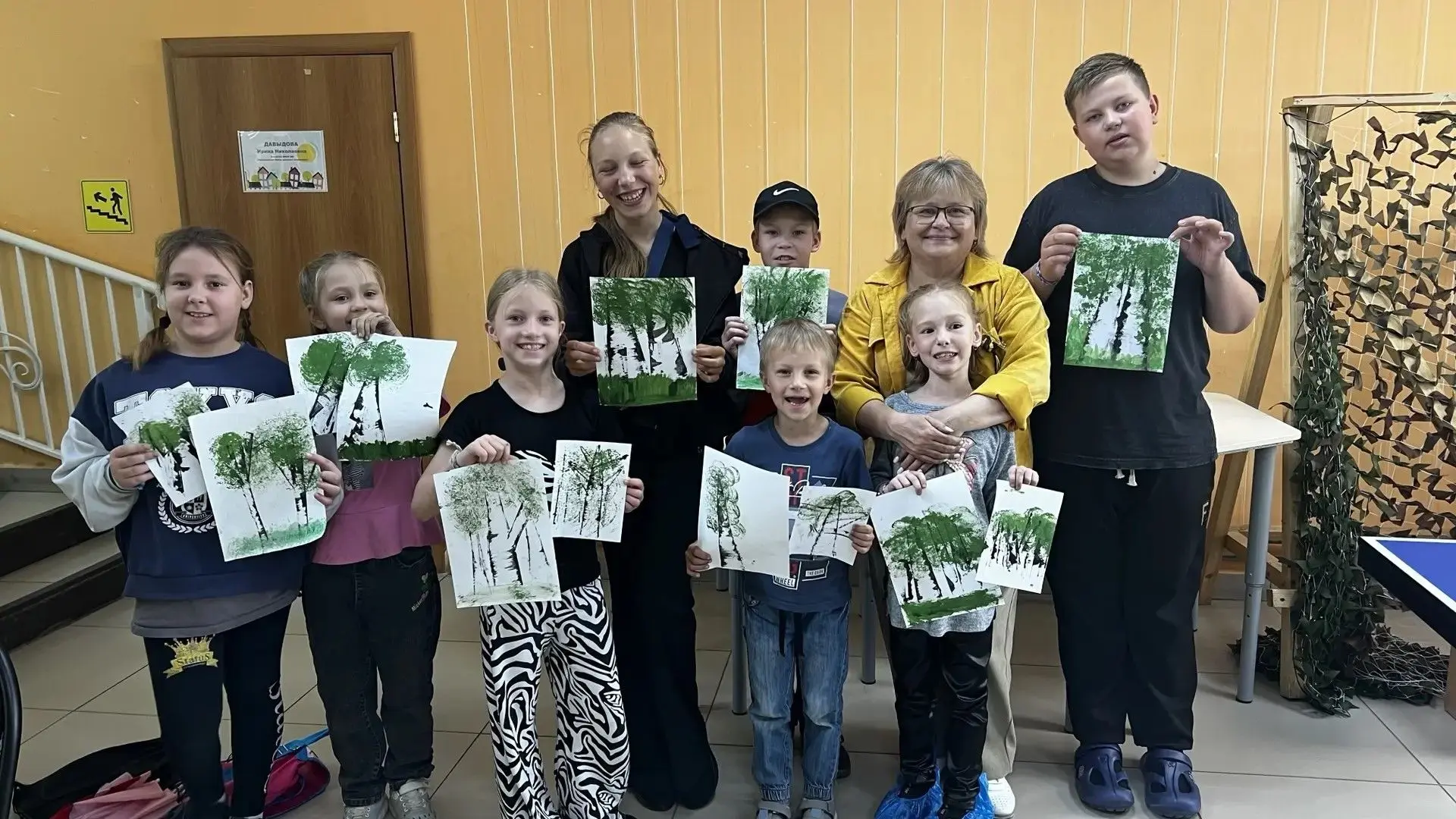 🌿 Берёзовая роща зашумела сегодня в творческой мастерской ЦДТ