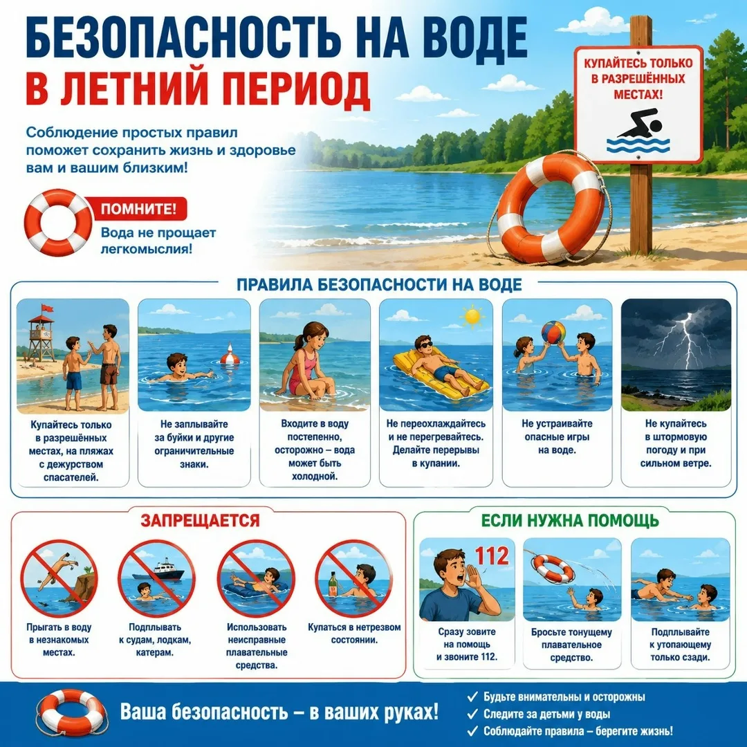 🌞Наступает лето, а вместе с ним и долгожданный купальный сезон. Свежий воздух, солнце,...