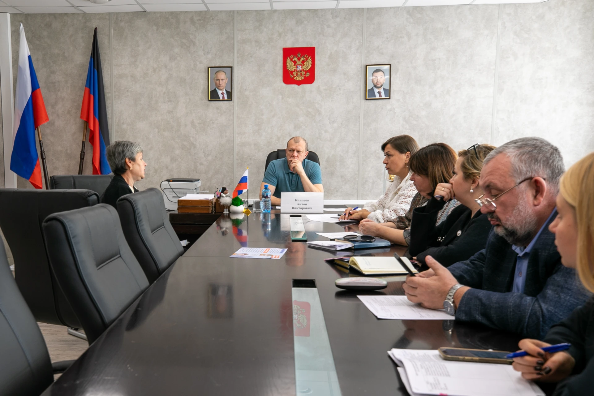 Ответил на вопросы жителей Жовтневого района. Мариупольцы интересовались ходом восстано...