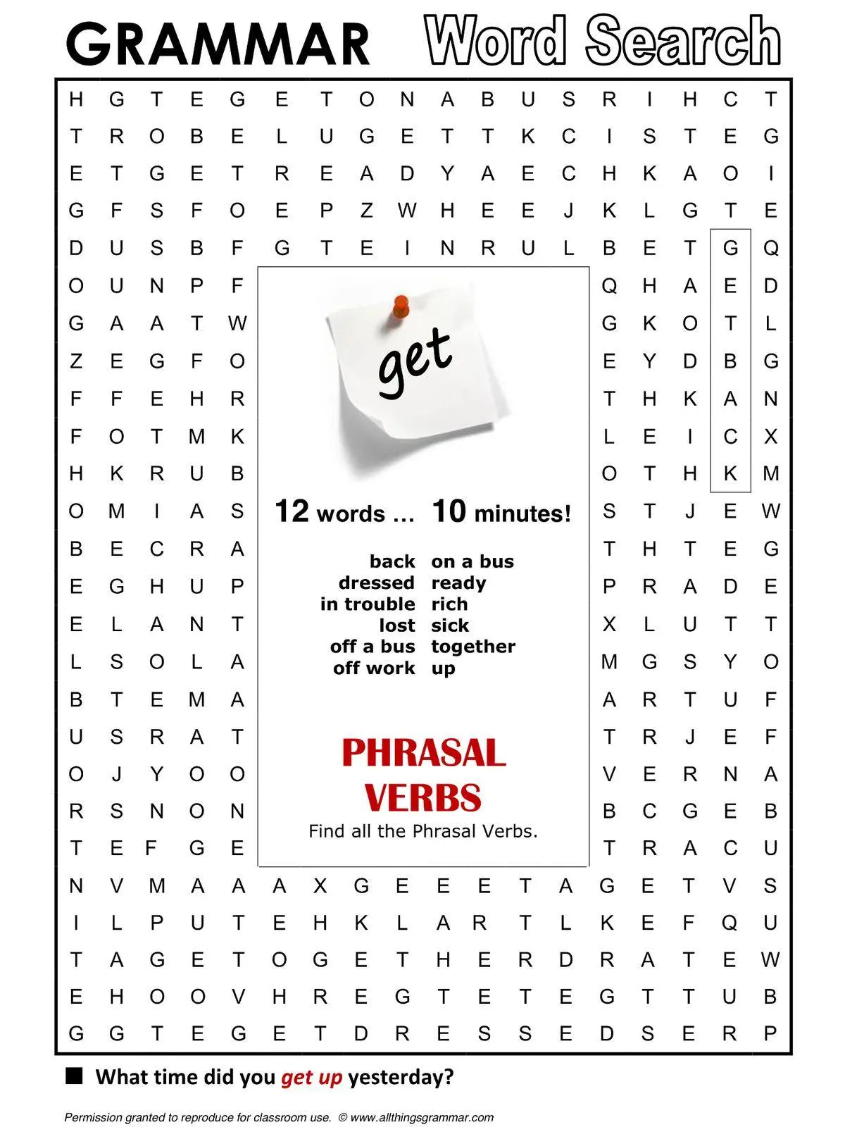 🔥 GET PHRASAL VERBS