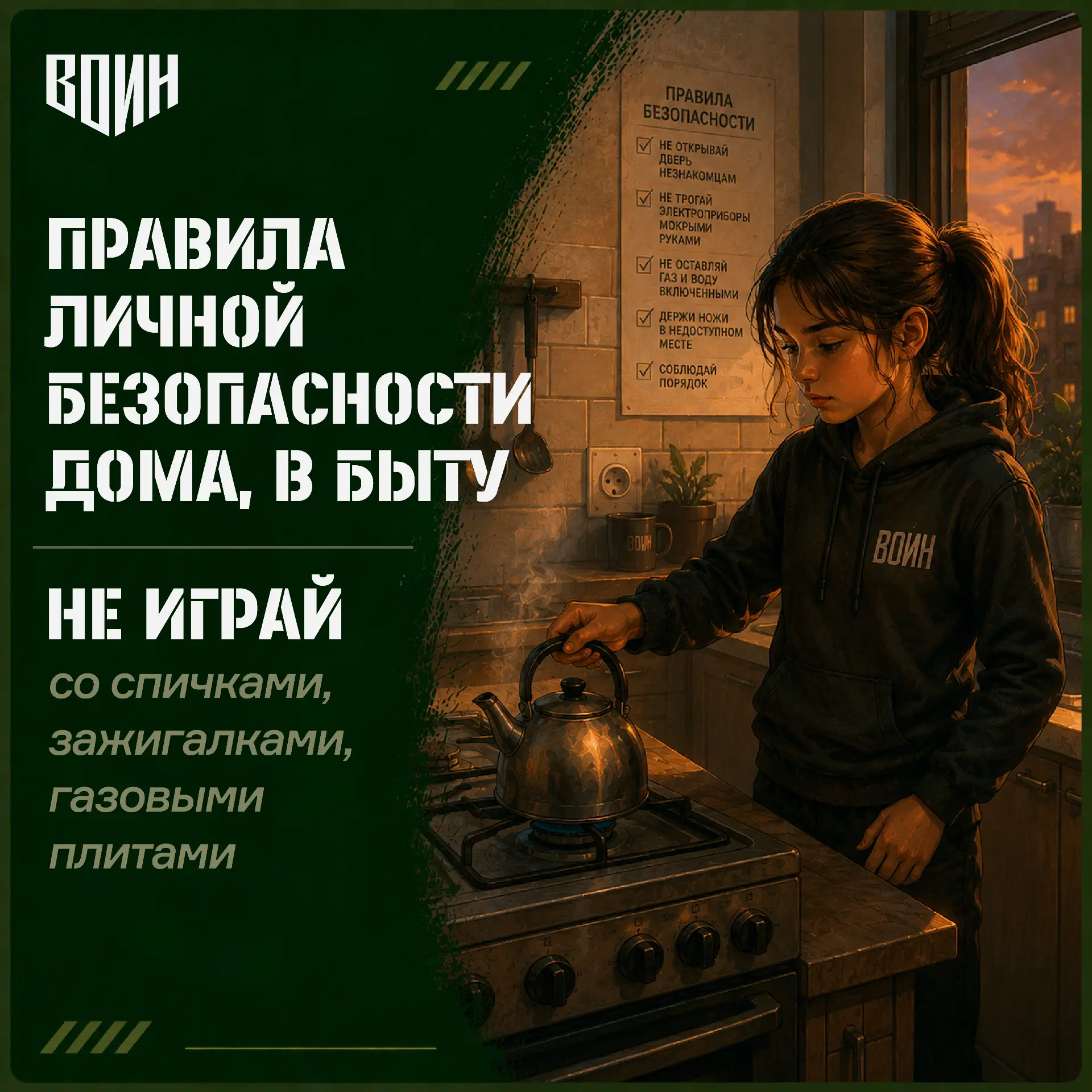 «Безопасное лето»: один дома — что важно помнить  

Продолжаем нашу рубрику, в которой простыми карт