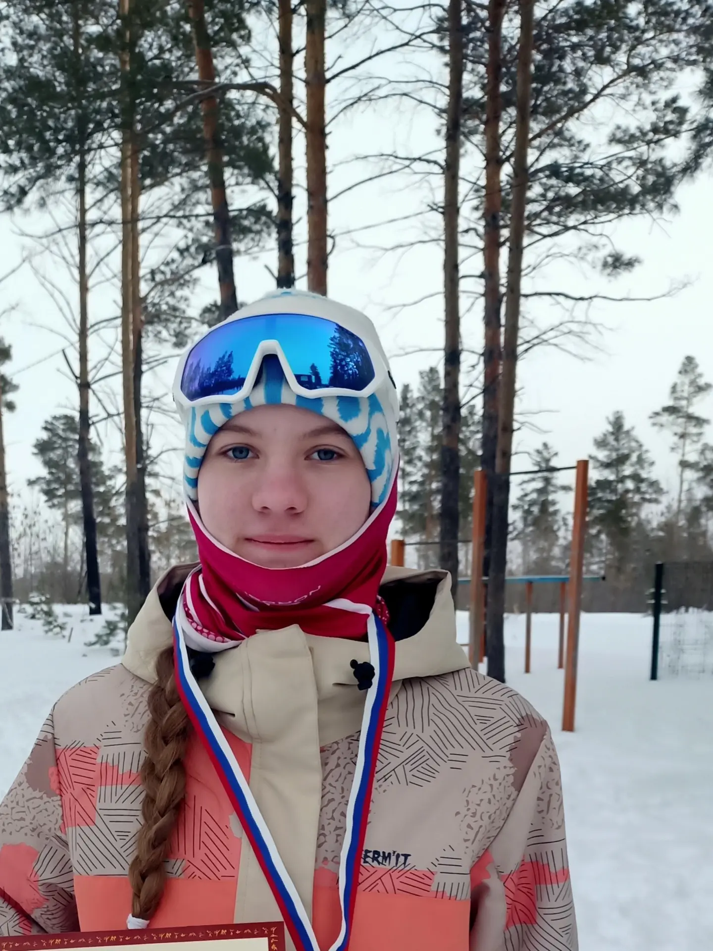 🎿Поздравляем призера городских соревнований по лыжным гонкам"Рождественская гонка"  Шульгу Елизавету