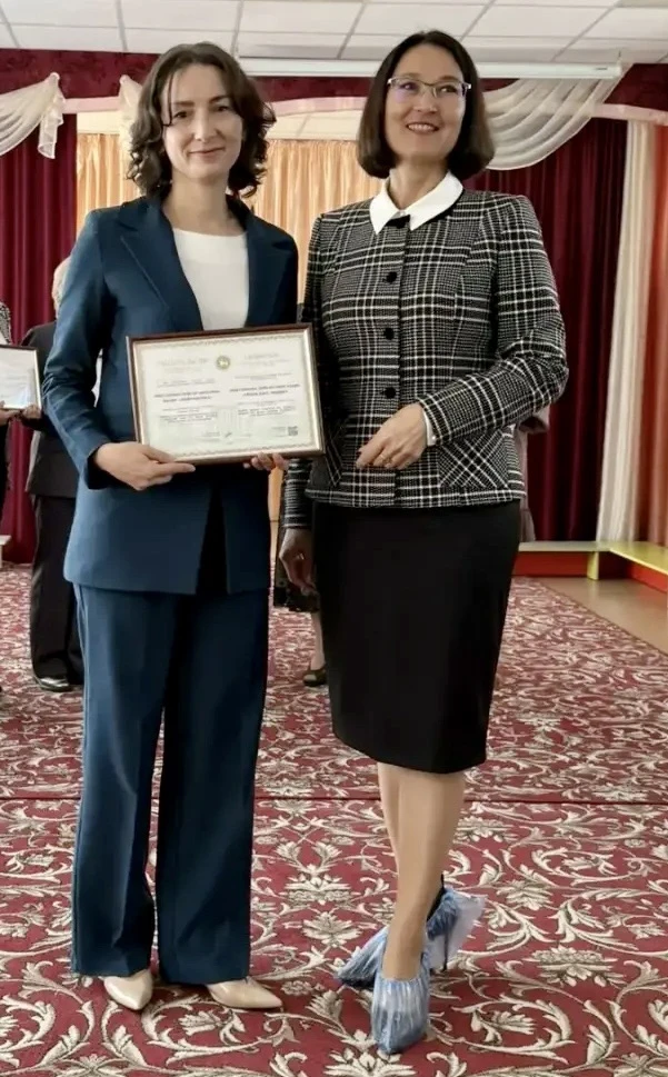Педагог нашего детского сада Лейсан  Анасовна Зиятдинова внесена  в электронную доску п...