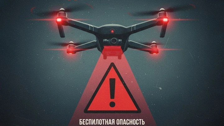 По информации ЦОВ-112 14.06.2026г. в 01.42 объявлена «Беспилотная опасность» по Республике Адыгея и 