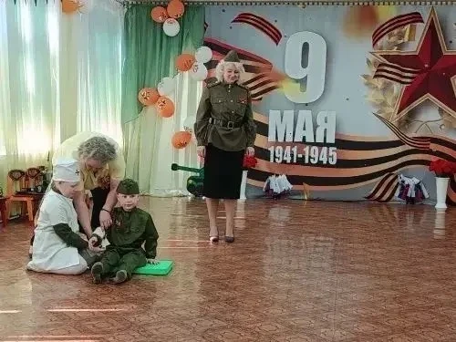 Музыкально‑патриотический утренник «День Победы» в детском саду «Ивушка»  В рамках проекта «Предшкол