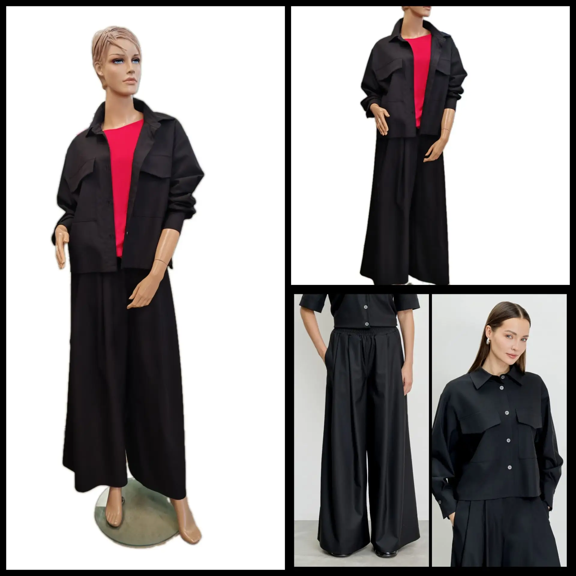 🖤 Стильный total look от «Модницы»!