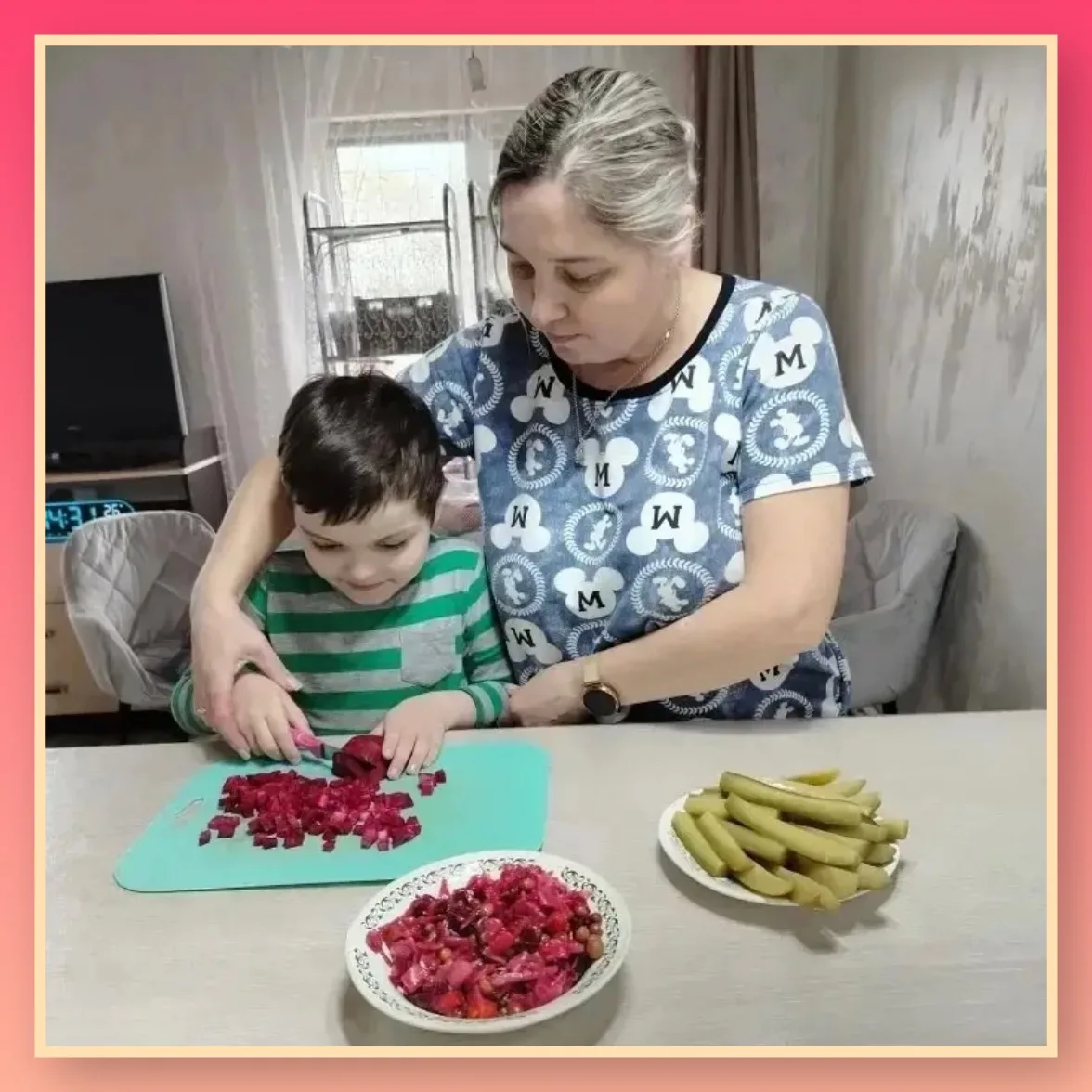 🥗Винегрет-не просто салат, а настоящий витаминный коктейль: в нём много овощей, которы...