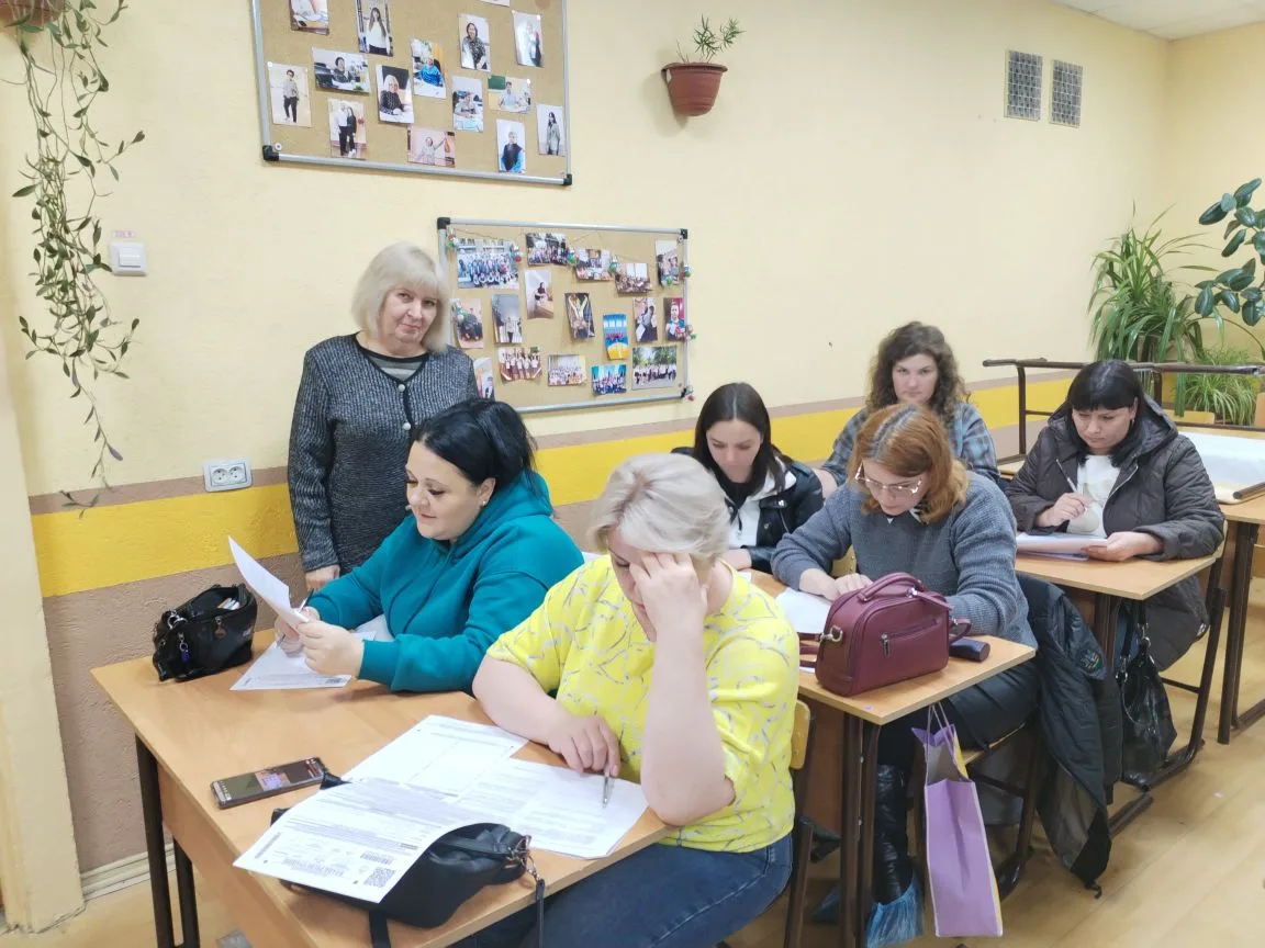 22 апреля в школе проводилась акция "Сдаём ЕГЭ и ОГЭ с родителями".