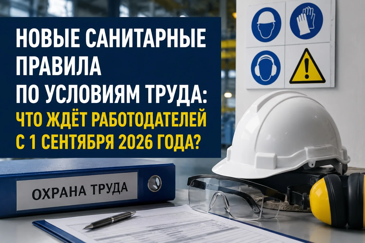🚨 НОВЫЕ САНИТАРНЫЕ ПРАВИЛА ПО УСЛОВИЯМ ТРУДА: ЧТО ЖДЁТ РАБОТОДАТЕЛЕЙ С 1 СЕНТЯБРЯ 2026 ГОДА?

2 июн