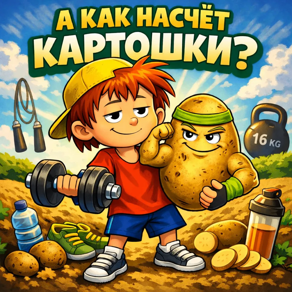 Антошка, Антошка, а как насчет картошки?  «Картошка – это пустые калории» Одно из самых глупых и нео