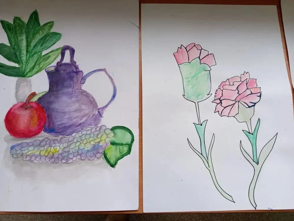 Вдохновение в каждом штрихе: персональная выставка Арины Ильязовой! 🎨✨  Сегодня в стенах нашей школы