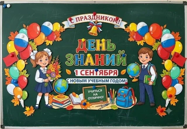 🎁  Бесплатно шаблон - оформление на школьную доску - стену