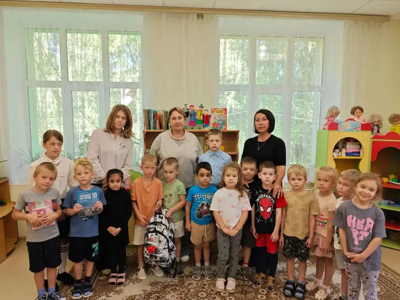 В рамках реализации проекта "Предшкола. Стандарт детского сада" на тематической неделе ...