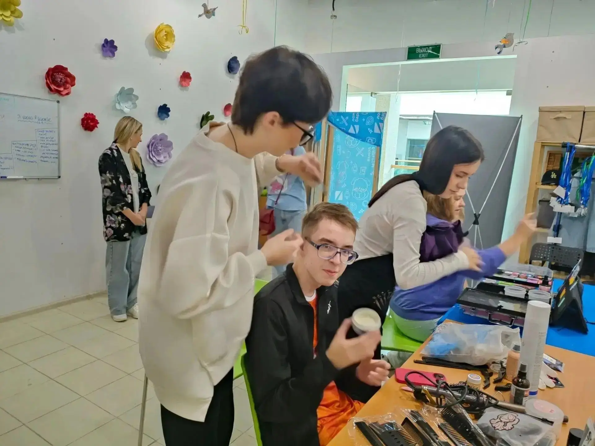 📅 28 сентября студенты 3 курса специальности «Технология индустрии красоты» кластера «...