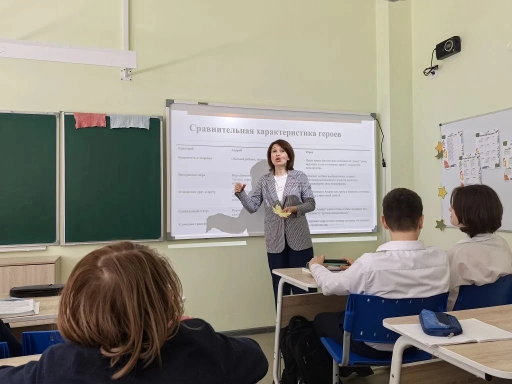 Друзья! На уроке внеклассного чтения под руководством Симаковой Е.А. наши шестиклассники искали отве