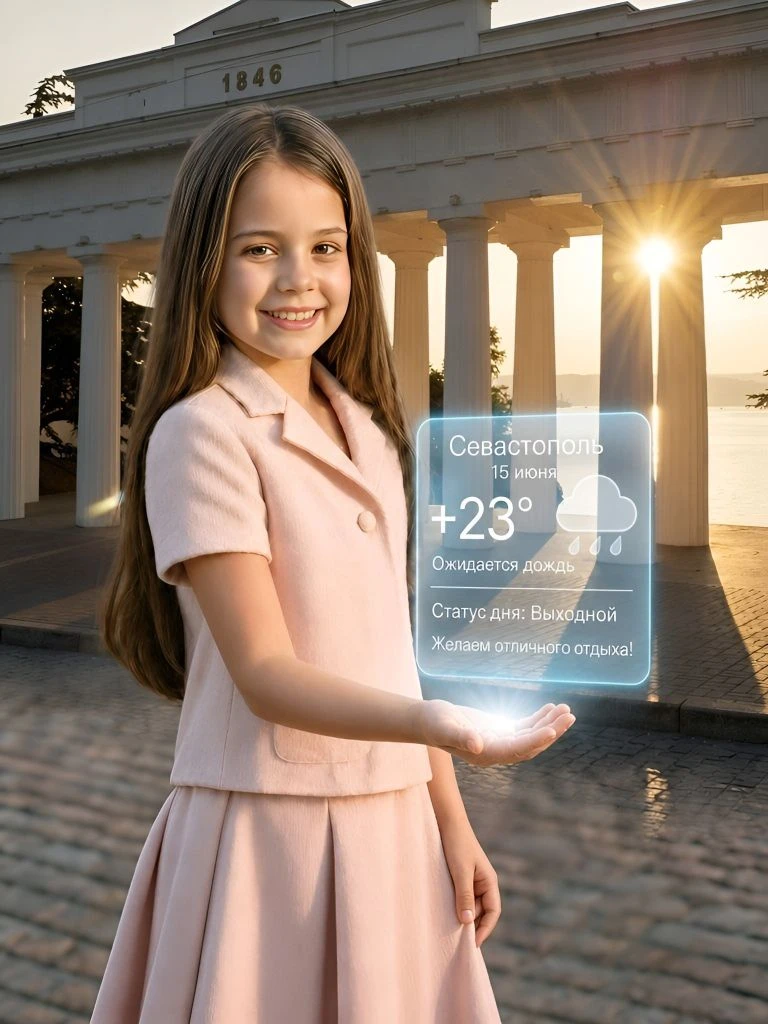 Доброе утречко! 🌸

Синоптики обещают сегодня в Севастополе теплые +23°C и освежающий дождик, а у на