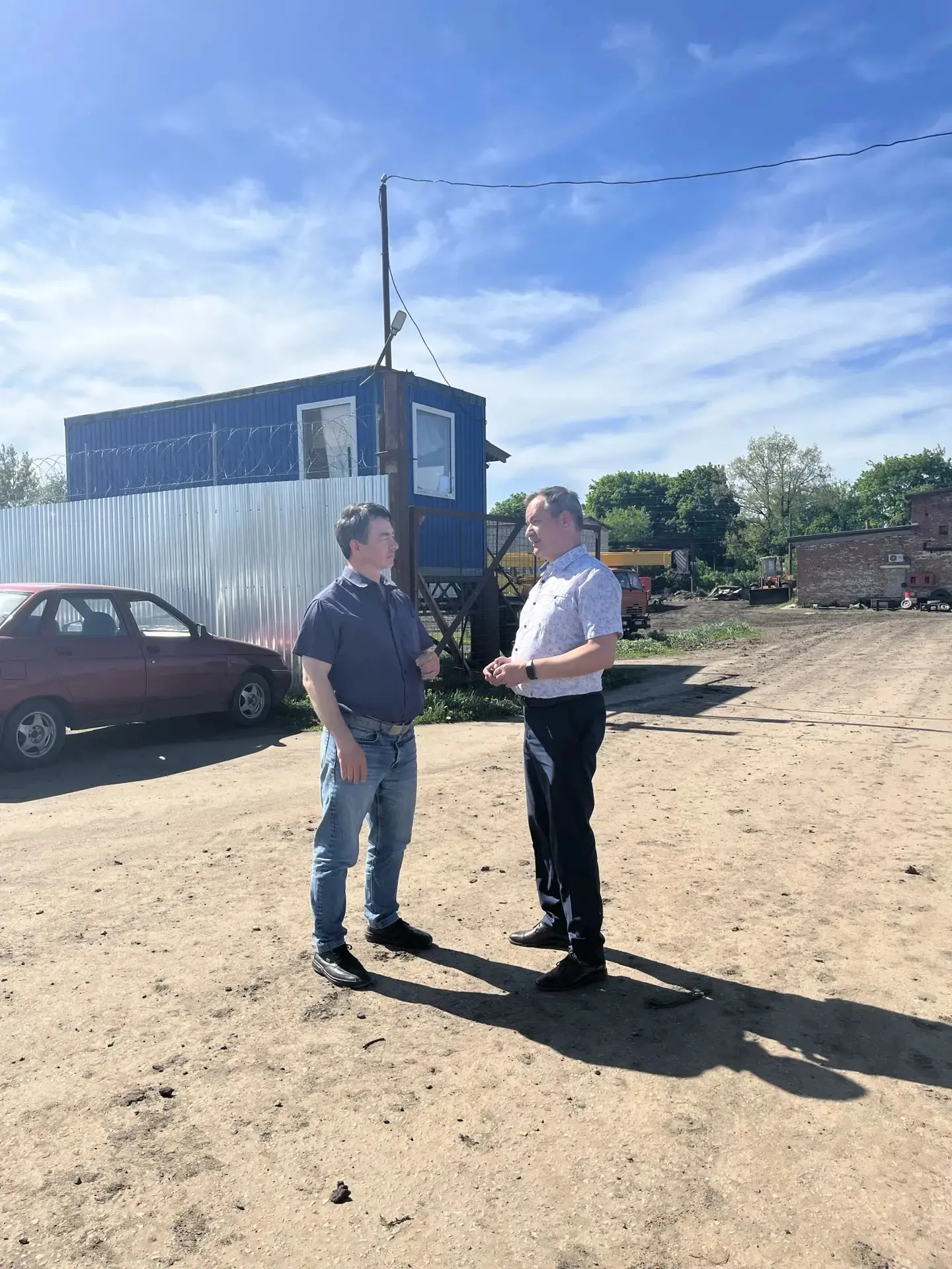 Посетил с рабочим визитом Новоспасский сельсовет 🏡