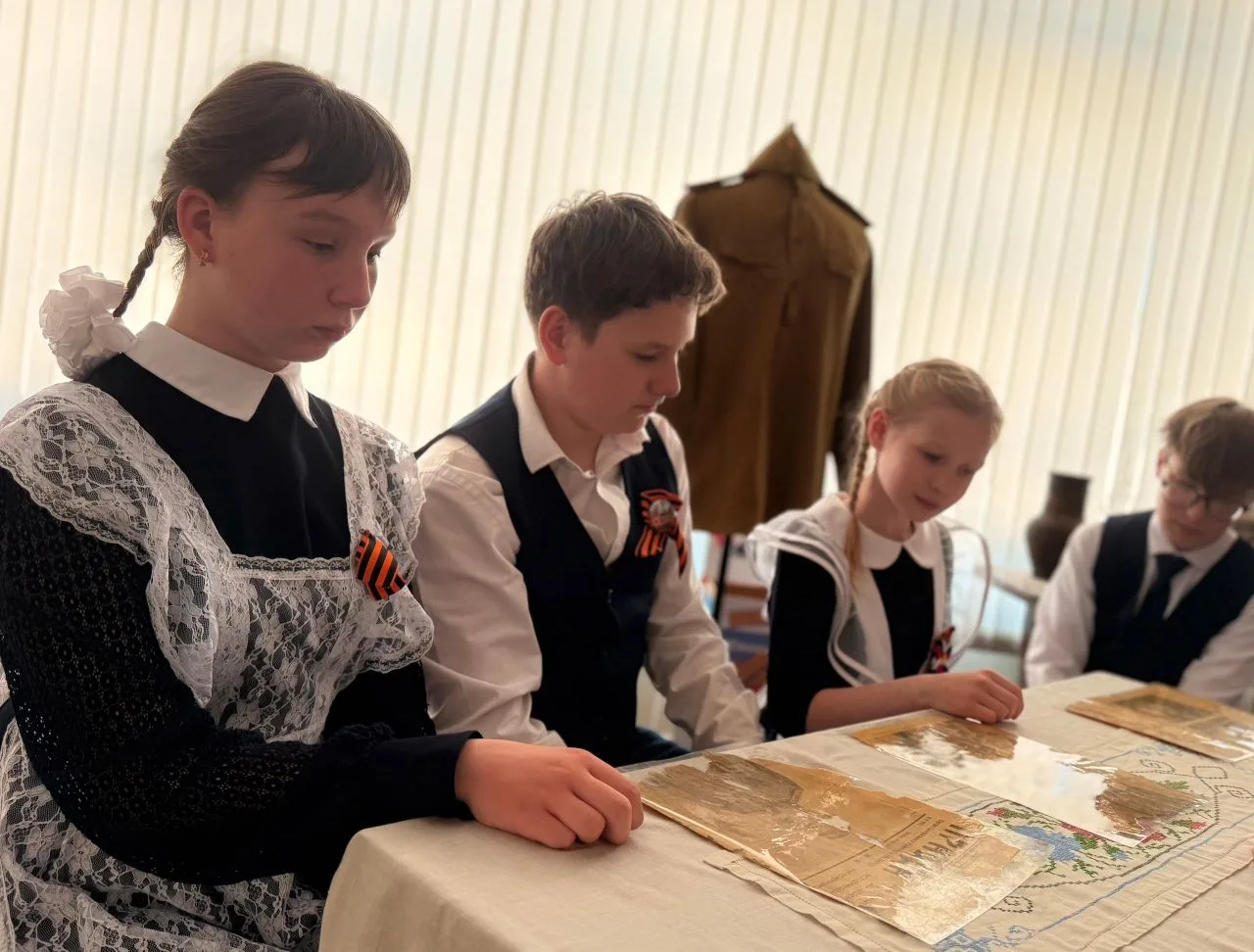 📜 Урок памяти в Штабе Победы  В нашей школе прошёл особенный урок, посвящённый событиям 1941–1945 го