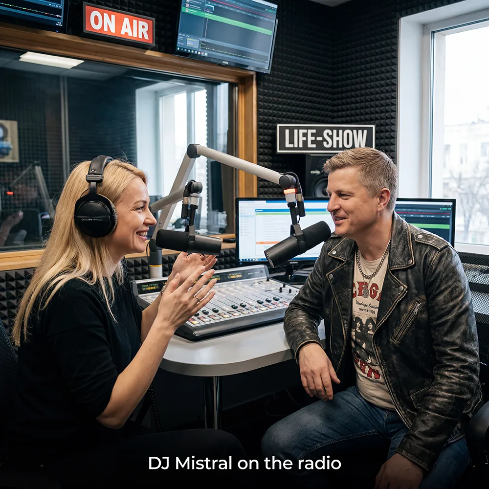 Dj Mistral на радио Minatrix FM! Друзья! Приглашаю всех в список своих друзей на своей персональной 